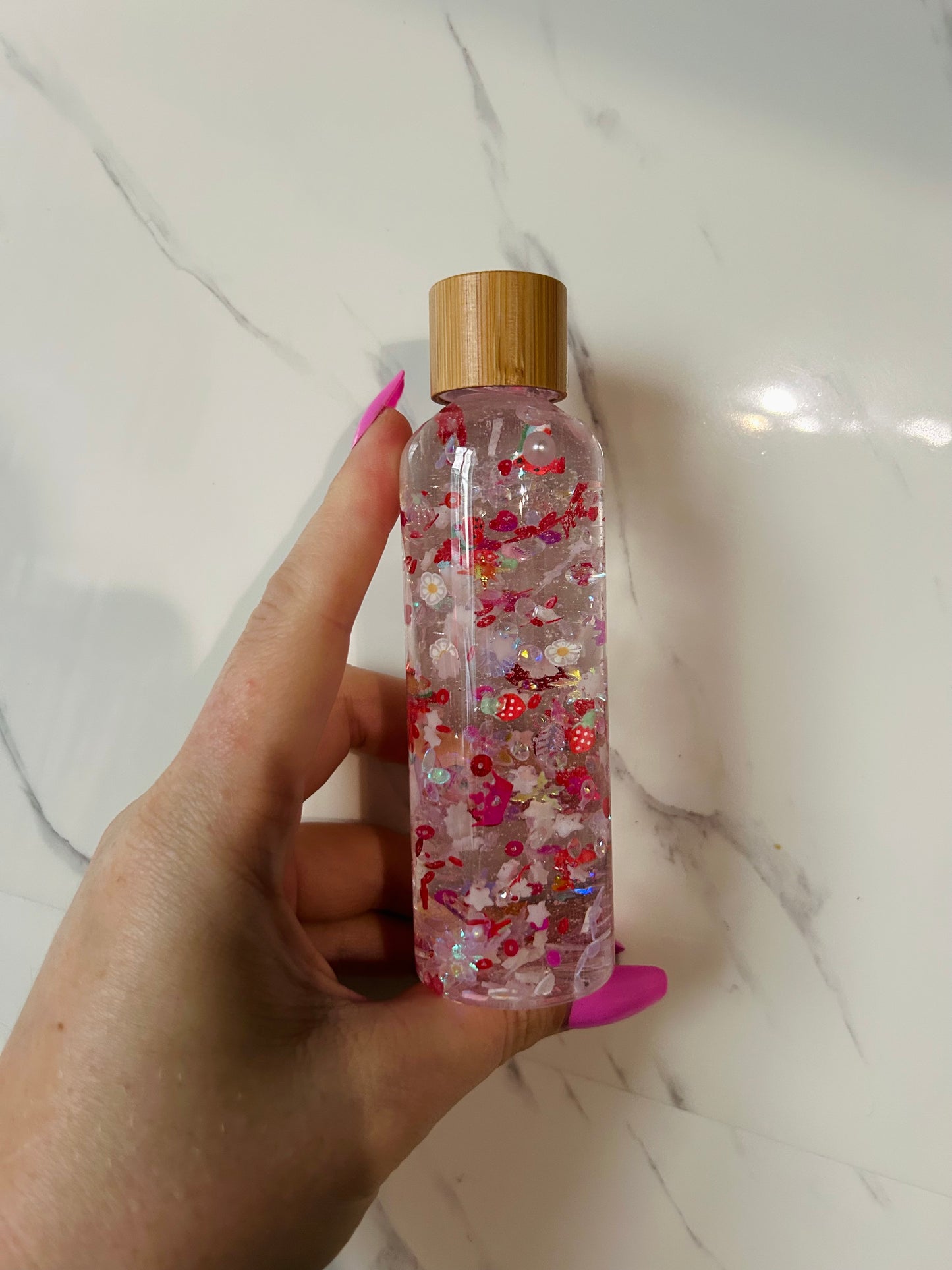 Éclat féerique rouge