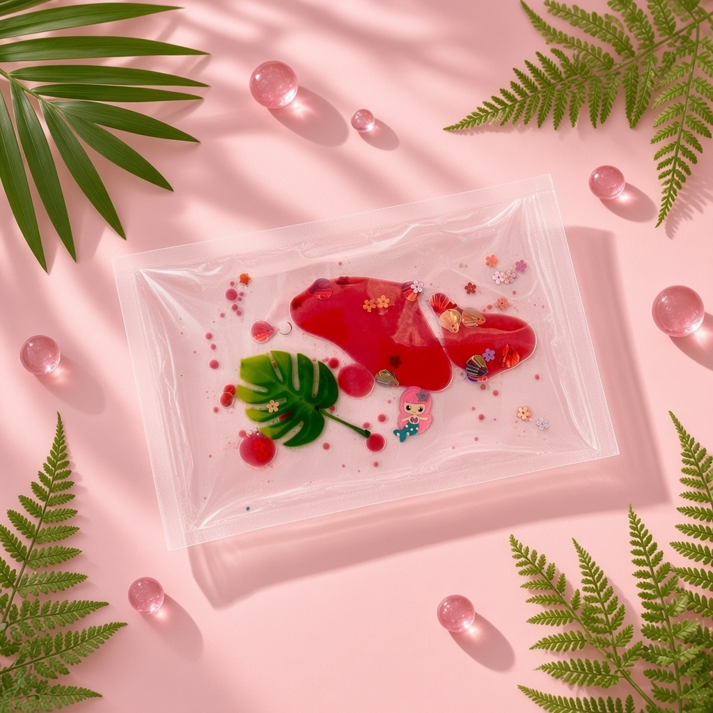 Pochette sensorielle : Le lagon enchanté