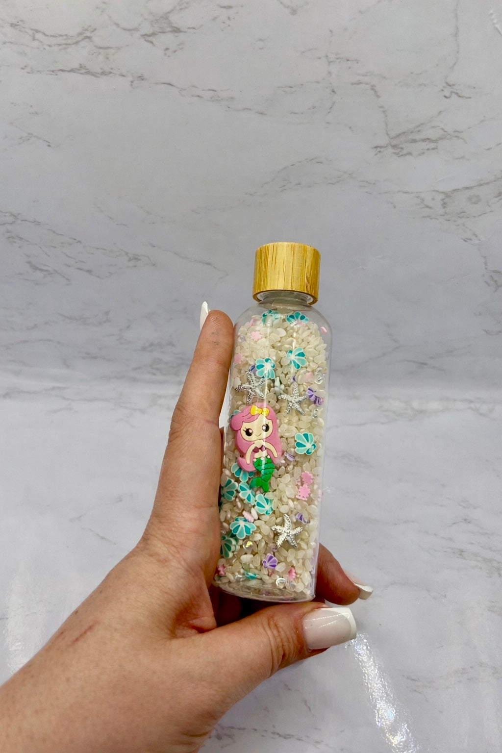 Bouteille sensorielle : Rêve de sirène