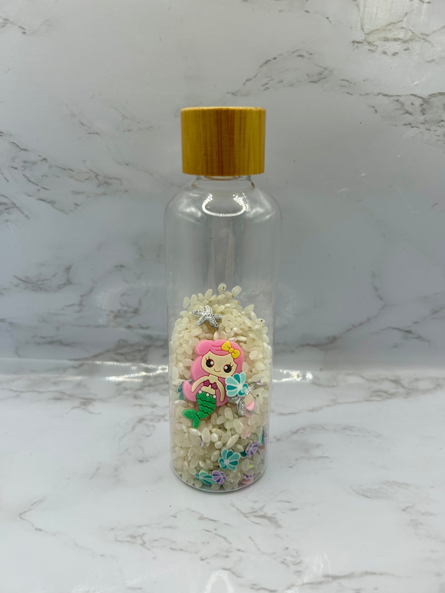 Bouteille sensorielle : Rêve de sirène