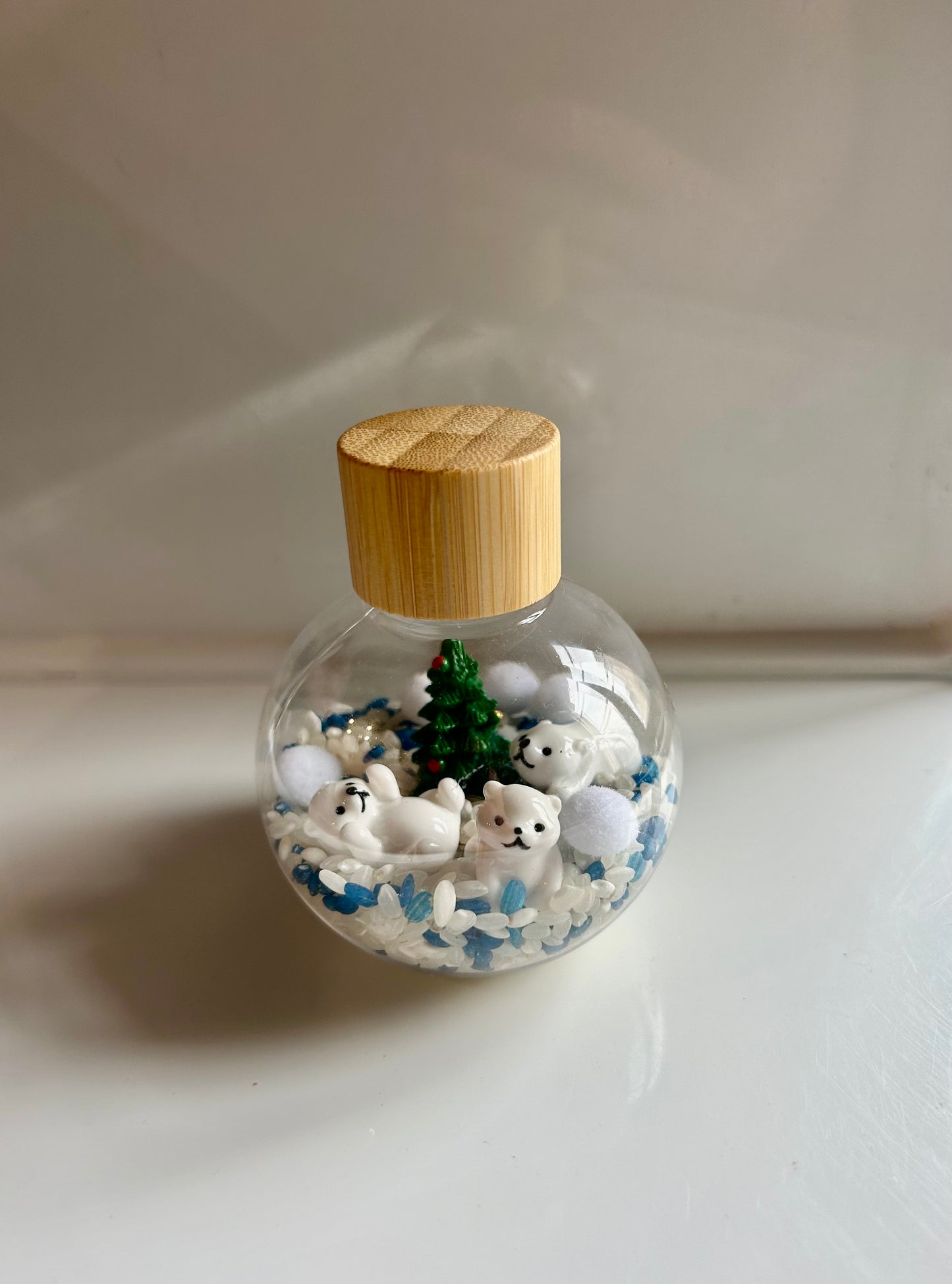 Boule de Noël Ourson