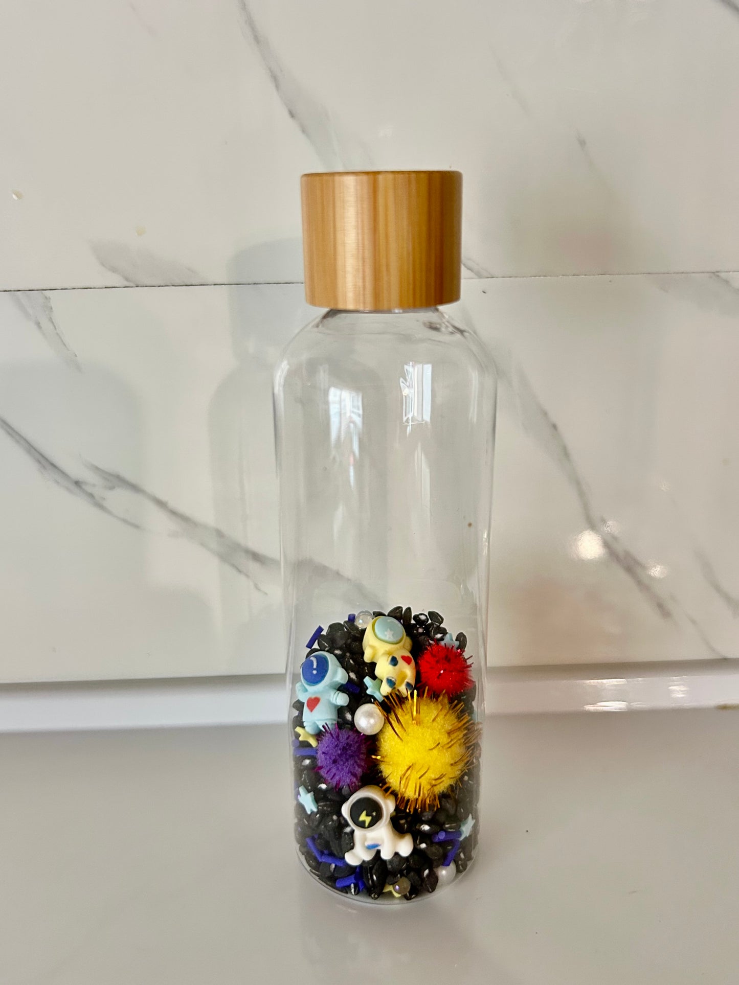 Bouteille sensorielle : Voyage astral