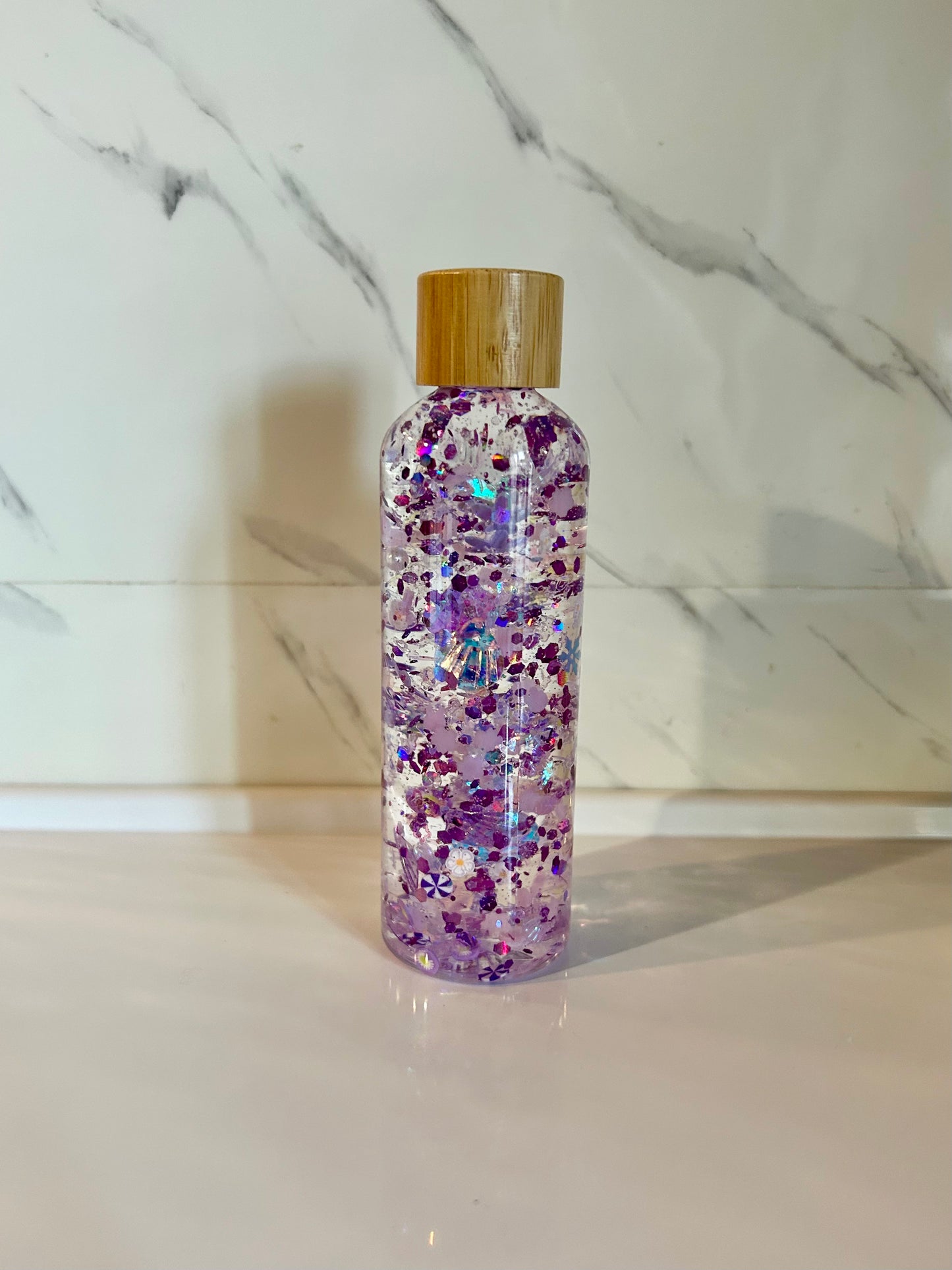 Bouteille sensorielle : Éclat de lilas 