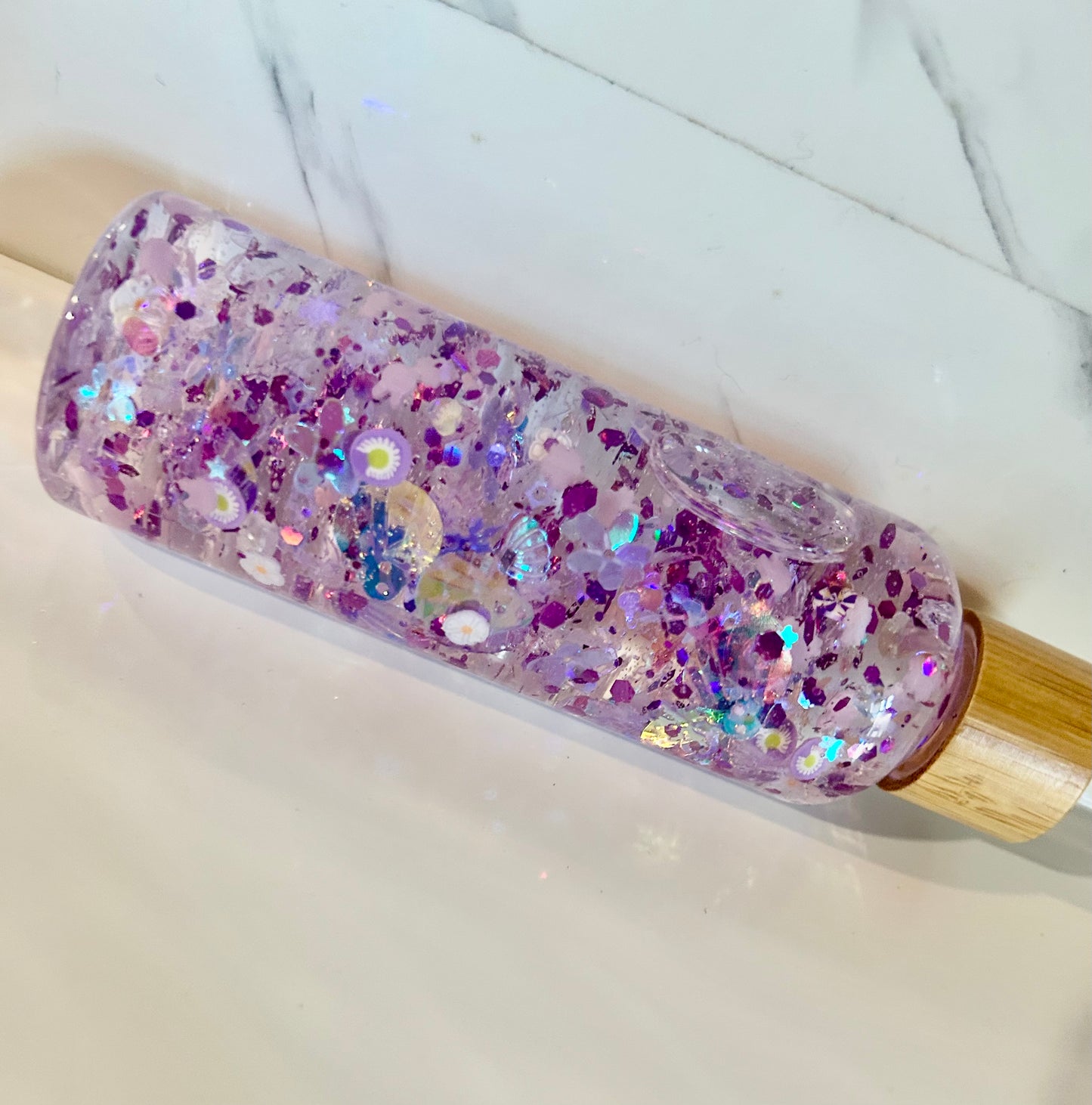Bouteille sensorielle : Éclat de lilas 