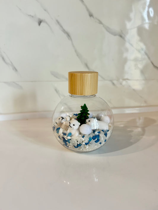 Boule de Noël Ourson