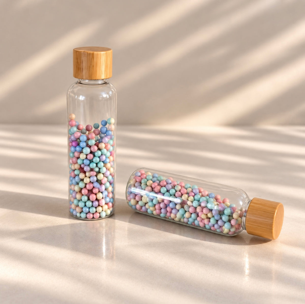 Bouteille sensorielle : Douceur de bonbons