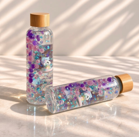 Bouteille sensorielle : Univers enchanté