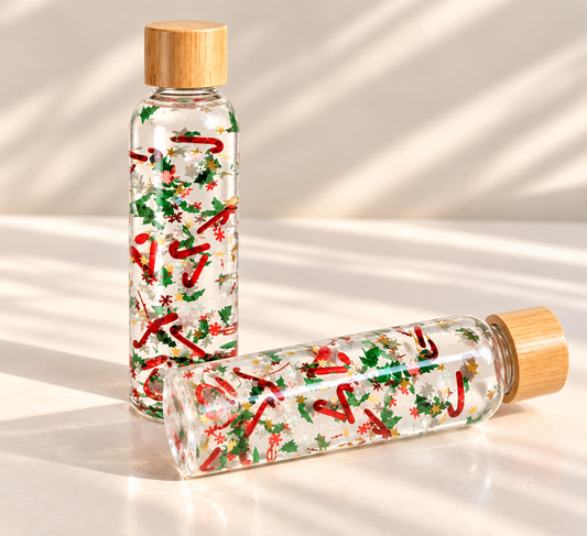 Bouteille sensorielle : Magie de Noël