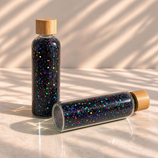 Bouteille sensorielle : Éveil cosmique